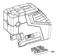 Bosch 3 601 K66 B00 Gcl 25 Laser Level / Eu Spare Parts